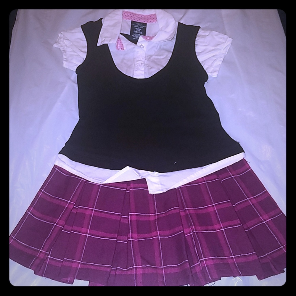 Girls school dress